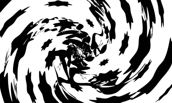 Красивий Чорний Візерунок Стиль Відкритого Мистецтва Сучасні Шпалери — стоковий вектор