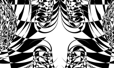 Cadılar Bayramı için esrarengiz desen gizemli sanat tarzı mistik tasarım