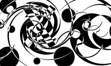 Modern cadılar bayramı duvar kağıdı için mistik siyah desenler