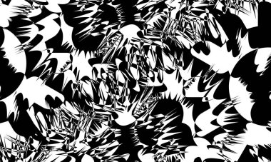 Benzersiz desenler Siyah beyaz tasarım