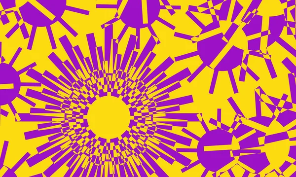 optik sanat tarzında turuncu mor doku modern tasarım