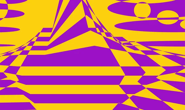 Стильный Оранжевый Фиолетовый Фон Концепции Оригинальности Дизайна — стоковый вектор
