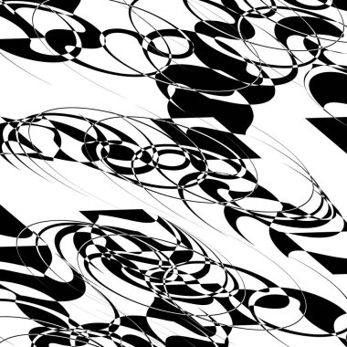 Modern operasyon sanatının kitap kapağı için mistik desen