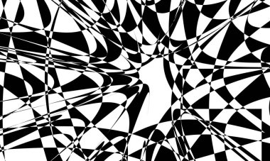 Modern stil monokrom duvar kağıdında tasarım için siyah sanat deseni