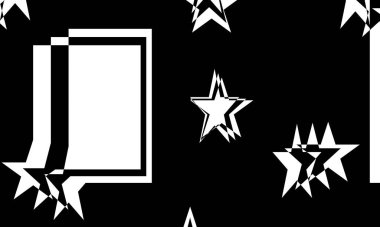 Operasyon sanatında siyah gizemli desenli duvar kâğıdı