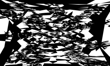 Orijinal ve modern tasarım için büyüleyici optik illüzyon