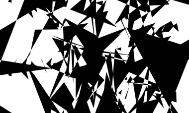 Siyah çarpık çizgiler, düz olmayan bir yüzey duvar kağıdının görsel bir illüzyonunu yaratır.