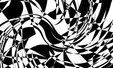 Operasyon sanatında orijinal monokrom arkaplanı