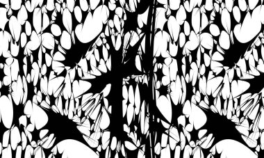 Yaratıcı tasarım için orijinal doku siyah dinamik desen