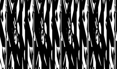 op- art tarzında dinamik monokrom duvar kağıdı