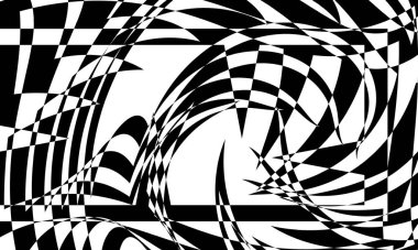 dalgalanan desenler tasarım için modern duvar kağıdı