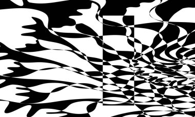 monokrom soyutlaması tasarım için modern duvar kağıdı