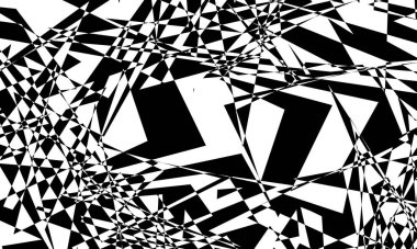 Tasarım için soyut siyah beyaz duvar kağıdı