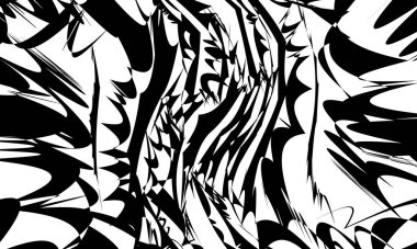 yaratıcı monokrom dokusu op sanat tarzı modern tasarım