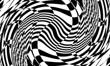 Operasyon sanatında orijinal kapak için modern monokrom dokusu