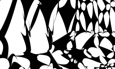 Operasyon sanatında optik yanılsamaya sahip mistik desenler