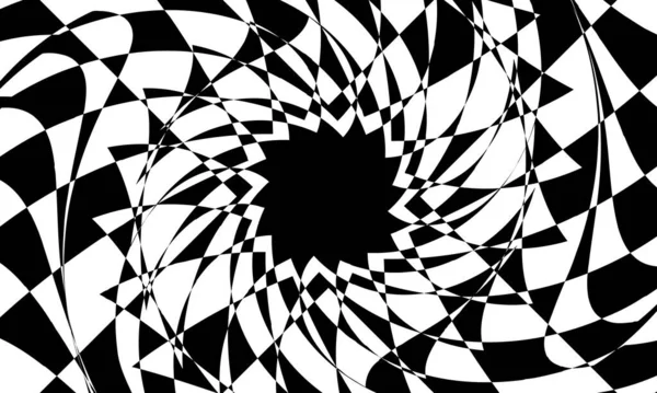Motif Noir Dans Style Art Concept Créatif Abstrait Moderne — Image vectorielle