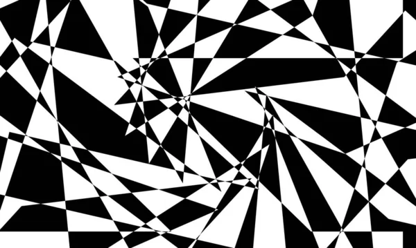 Monochromatická Tapeta Optickou Iluzí Originální Design — Stockový vektor