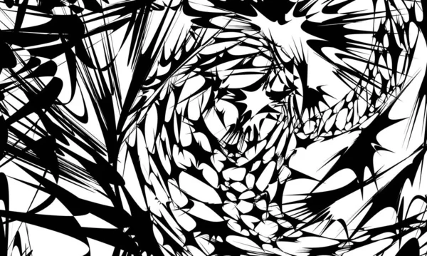 Μαύρα Πρωτότυπα Σχέδια Μαγευτική Στυλ Τέχνη Μονόχρωμη Ταπετσαρία Για Σχεδιασμό — Διανυσματικό Αρχείο