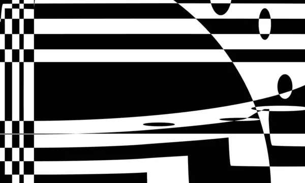 Černé Bílé Pozadí Art Stylu Originální Moderní Design — Stockový vektor