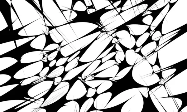Fantastique Fond Noir Blanc Pour Design Moderne — Image vectorielle