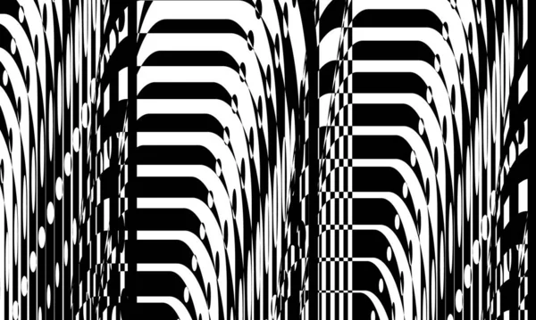 Papier Peint Noir Blanc Pour Design Moderne — Image vectorielle