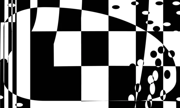 Чорні Візерунки Стилі Art Білому Тлі Сучасний Дизайн — стоковий вектор