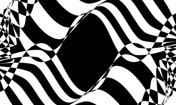 Abstrakcyjny Czarny Wzór Białym Tle Nowoczesny Design — Wektor stockowy