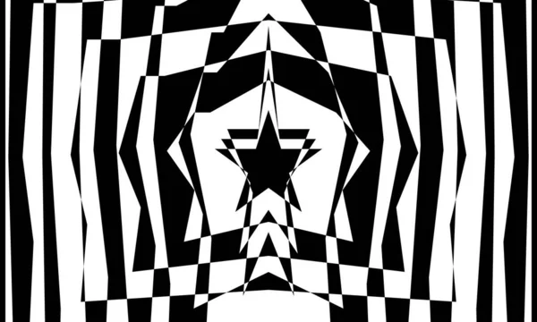 Fantastique Motif Noir Dans Style Art — Image vectorielle
