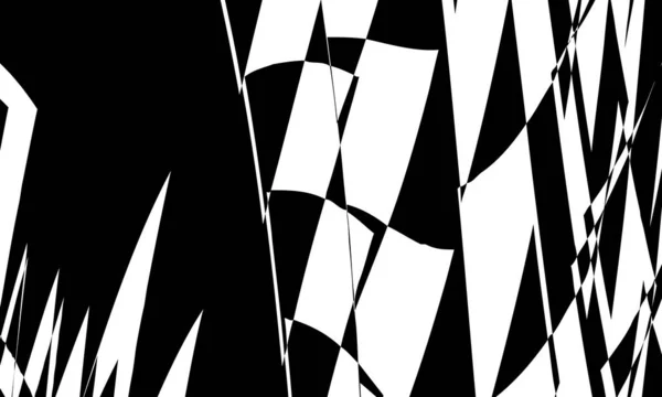 Monochrome Tapeten Für Design Mit Wellenförmigen Mustern — Stockvektor