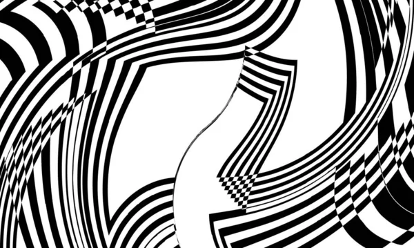 Patrón Negro Estilo Arte Sobre Fondo Blanco — Archivo Imágenes Vectoriales