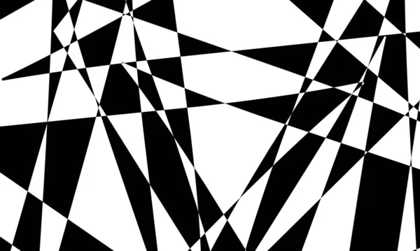 Monochrome Abstraktion Für Modernes Design Art Style Pattern — Stockvektor