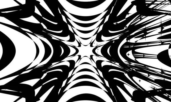 Patrón Negro Original Para Diseño Moderno Estilo Art — Archivo Imágenes Vectoriales