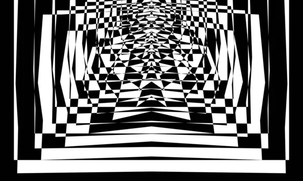 Schwarze Mystische Muster Monochrome Tapete Für Halloween — Stockvektor
