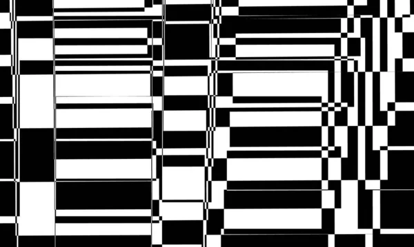 Svarta Mystiska Mönster Otrolig Optisk Illusion — Stock vektor