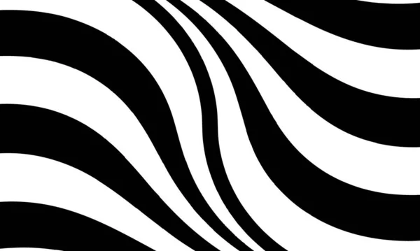 Rejtélyes Fekete Minta Hipnotizáló Textúra Optikai Illúzióval — Stock Vector