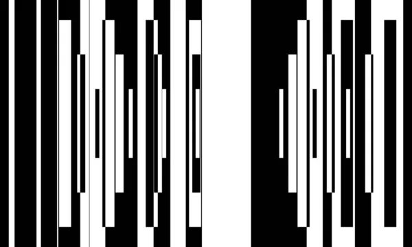 Schwarze Muster Mit Verzerrungen Schaffen Eine Optische Täuschung Originaltapete Für — Stockvektor