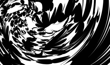 Operasyon sanatı stili monokrom opi illüzyonunda fütürist duvar kağıdı