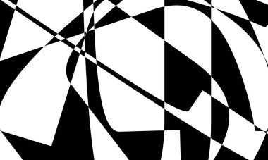 Operasyon sanatında fantastik siyah desen