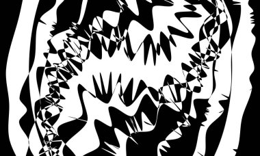 Operasyon sanatı tarzında tasarım için yaratıcı monokrom arkaplanı