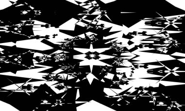 Operasyon sanatı stili modern tasarım konseptinde fantastik siyah desen