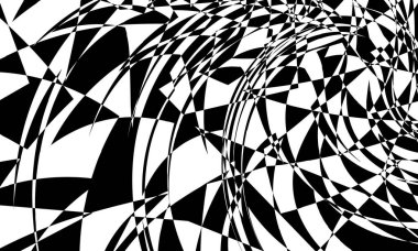 Modern tasarım siyah desen için monokrom dokusu