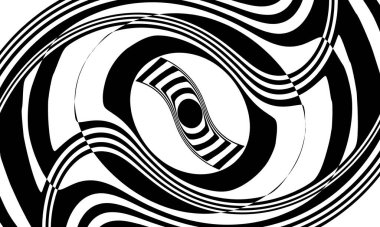 Operasyon sanatı tarzında tasarım için gizemli doku deseni