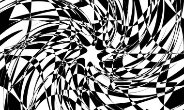 Beyaz arka planda cadılar bayramı için mistik desenler modern operasyon sanatında