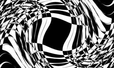 Modern tarzda cadılar bayramı için siyah gizemli desen