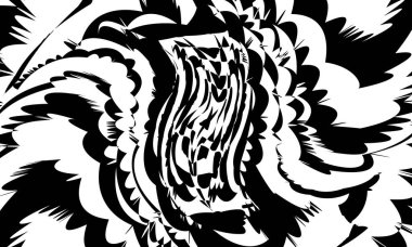 Operasyon sanatı tarzında duvar kağıdı tasarım için modern desenler