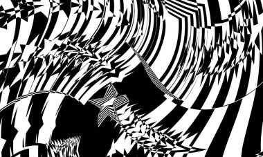 Operasyon sanatı tarzında esrarengiz desenler tasarım için orijinal duvar kağıdı