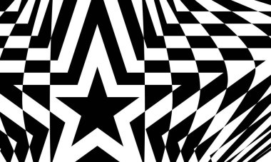 Operasyon sanatı tarzında siyah desen tasarım için büyüleyici duvar kağıdı