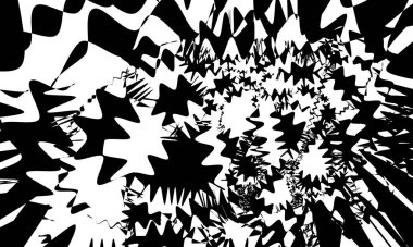 Modern tasarım için orijinal doku siyah dalgalanma desenleri