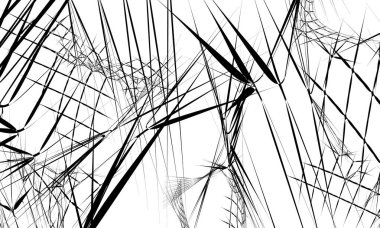 büyüleyici siyah op-art desenli yaratıcı tasarım benzersiz duvar kağıdı